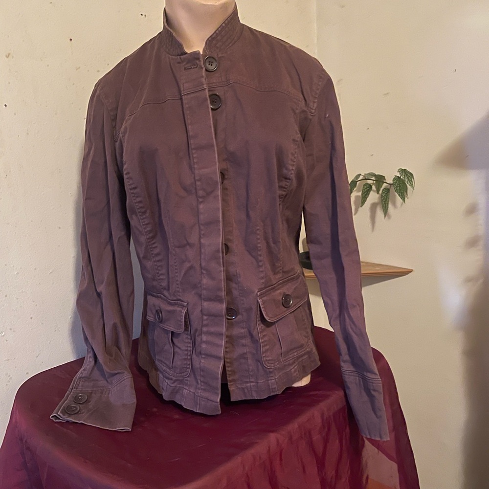 Hillard and Hanson jacket brown